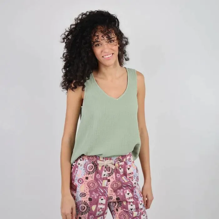 Oxbow TeeShirt Top Women Tank Top Calluma 8211 Aloe