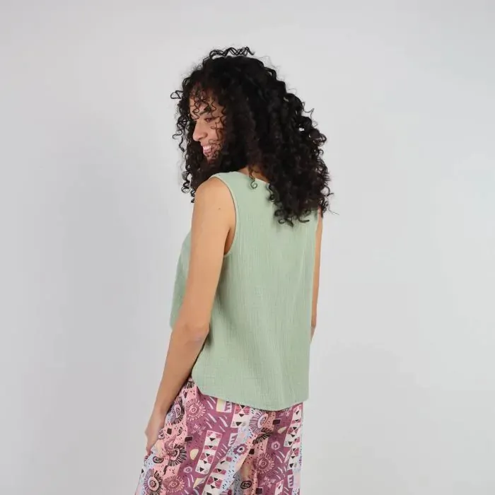 Oxbow TeeShirt Top Women Tank Top Calluma 8211 Aloe