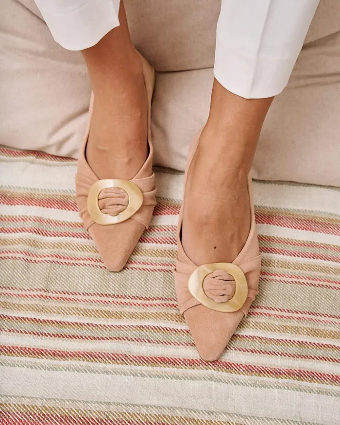 Polin Et Moi Ballet Flats Carey Bii Raw Women Flats Polin Et Moi Ballet Flats Carey Bii Raw Women Flats