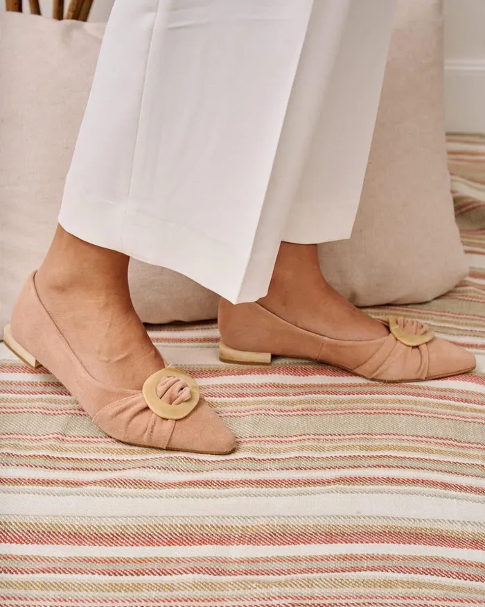 Polin Et Moi Ballet Flats Carey Bii Raw Women Flats Polin Et Moi Ballet Flats Carey Bii Raw Women Flats