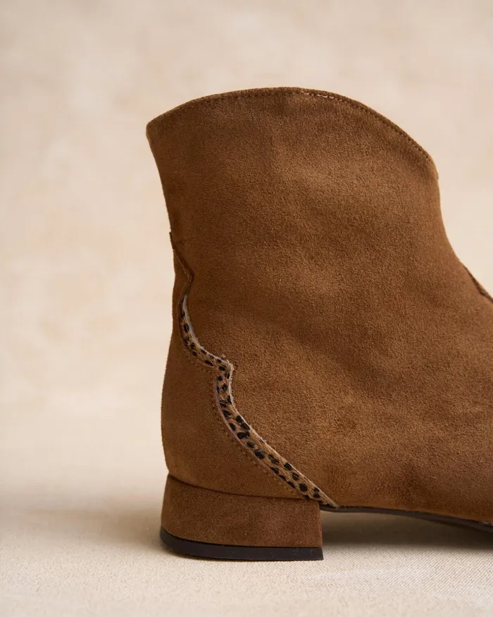 Polin Et Moi Cudelia Short Boots Camel Women Ankle Boots Polin Et Moi Cudelia Short Boots Camel Women Ankle Boots