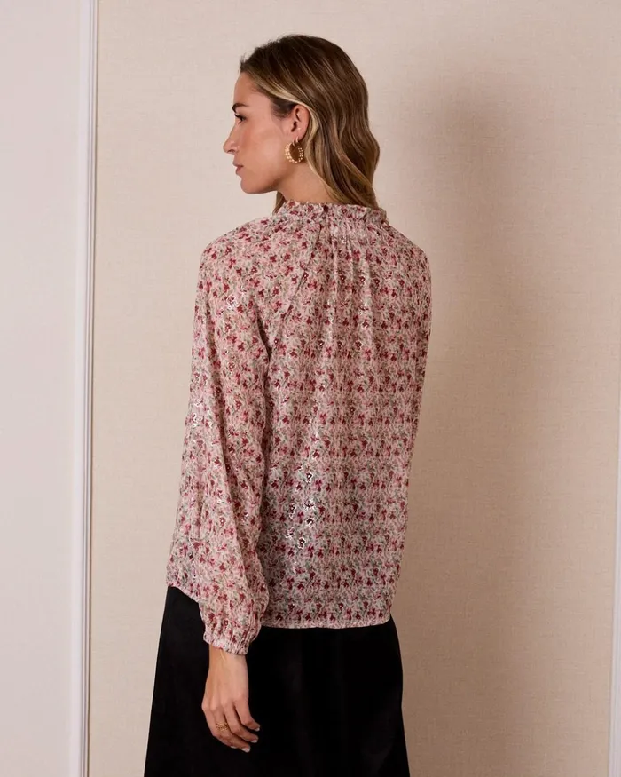 Polin Et Moi Lurex Melania Shirt Rose Women Blouses And Shirts Polin Et Moi Lurex Melania Shirt Rose Women Blouses And Shirts