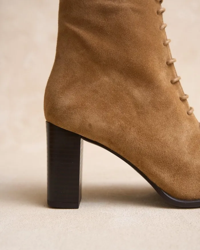 Polin Et Moi Lutina Laces Ankle Boots Leather Women Ankle Boots Polin Et Moi Lutina Laces Ankle Boots Leather Women Ankle Boots