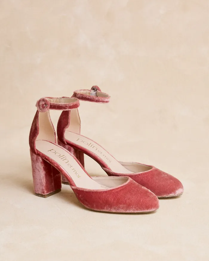 Polin Et Moi Martinela Heel Shoe Rose Women Heels