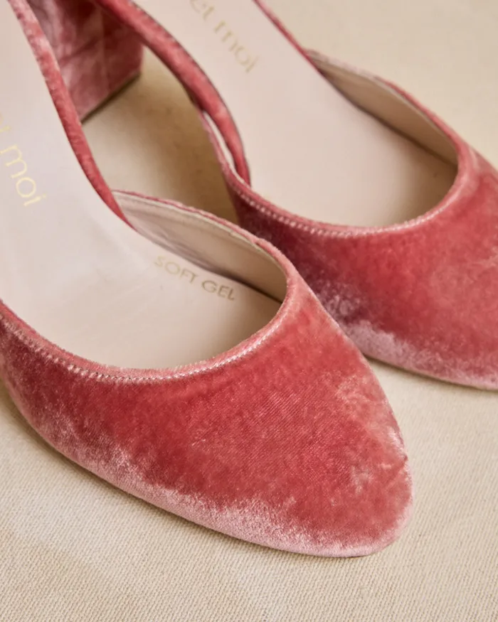Polin Et Moi Martinela Heel Shoe Rose Women Heels Polin Et Moi Martinela Heel Shoe Rose Women Heels