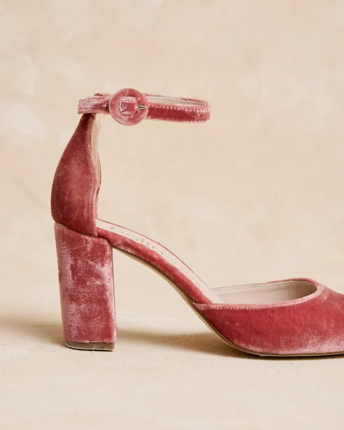 Polin Et Moi Martinela Heel Shoe Rose Women Heels Polin Et Moi Martinela Heel Shoe Rose Women Heels