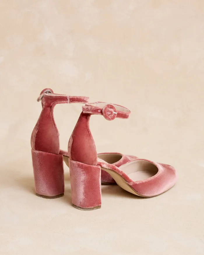 Polin Et Moi Martinela Heel Shoe Rose Women Heels Polin Et Moi Martinela Heel Shoe Rose Women Heels
