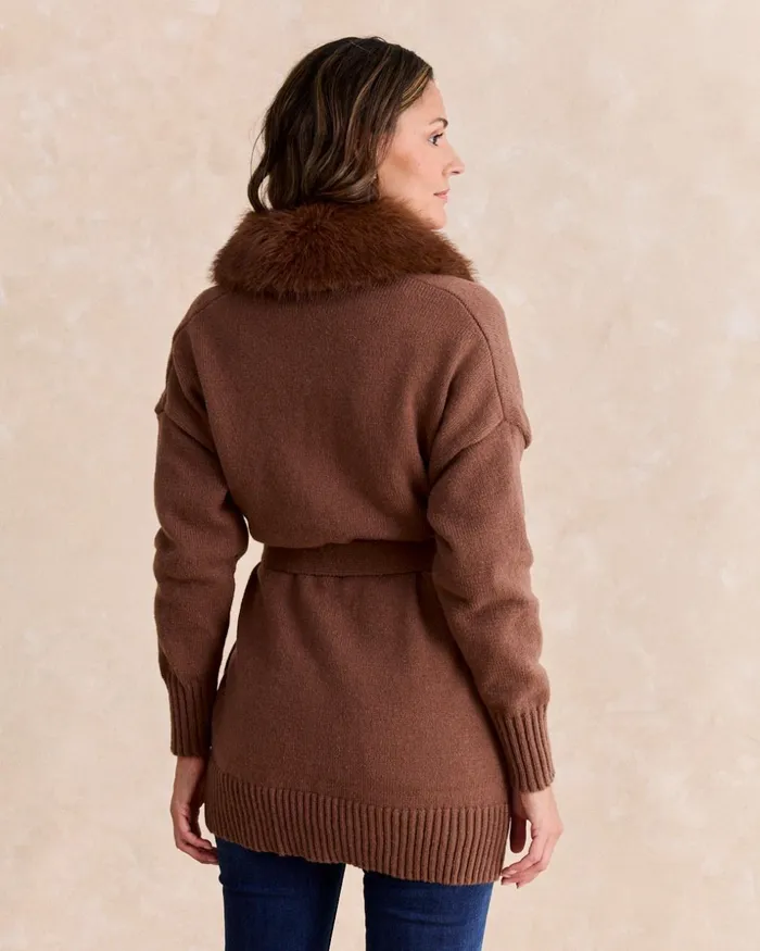 Polin Et Moi Morgan Collar Jacket Brown Women Blazer And Jackets Polin Et Moi Morgan Collar Jacket Brown Women Blazer And Jackets