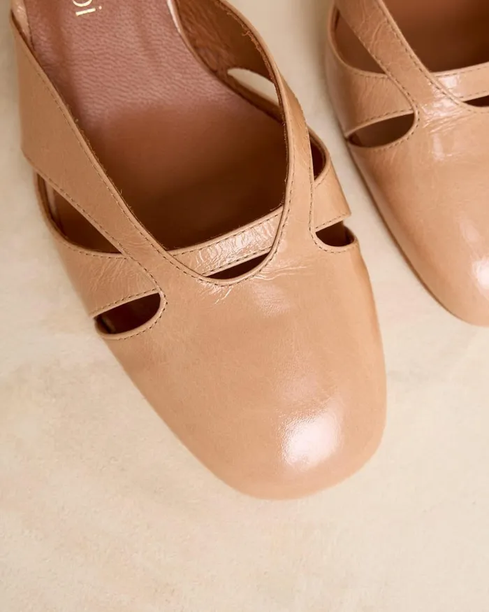 Polin Et Moi Nibe Heel Shoe Nude Women Heels Polin Et Moi Nibe Heel Shoe Nude Women Heels