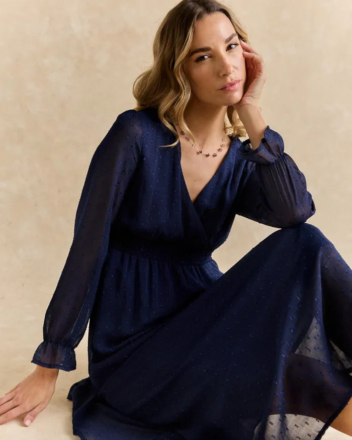 Polin Et Moi Plumeti Cata Dress Marine Women Dresses And Jumpsuits Polin Et Moi Plumeti Cata Dress Marine Women Dresses And Jumpsuits