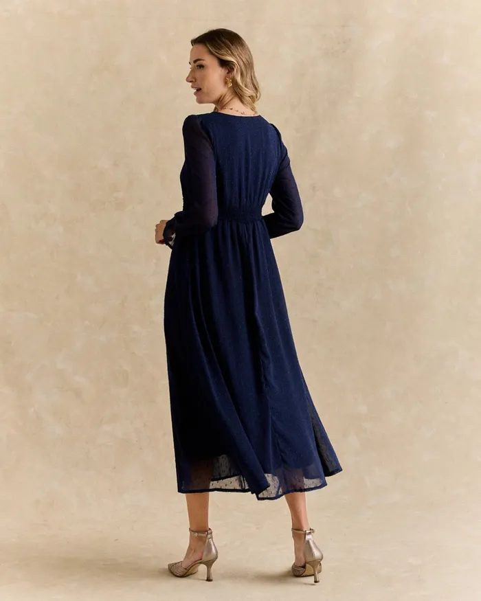 Polin Et Moi Plumeti Cata Dress Marine Women Dresses And Jumpsuits Polin Et Moi Plumeti Cata Dress Marine Women Dresses And Jumpsuits