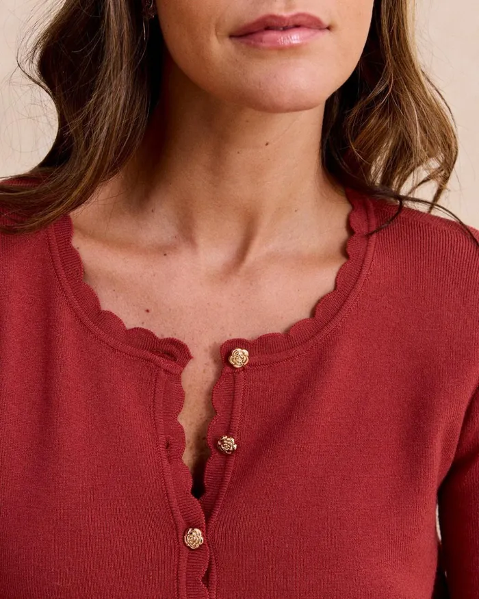 Polin Et Moi Rebeca Knitted Fina Tile Women Cardigans And Sweaters Polin Et Moi Rebeca Knitted Fina Tile Women Cardigans And Sweaters