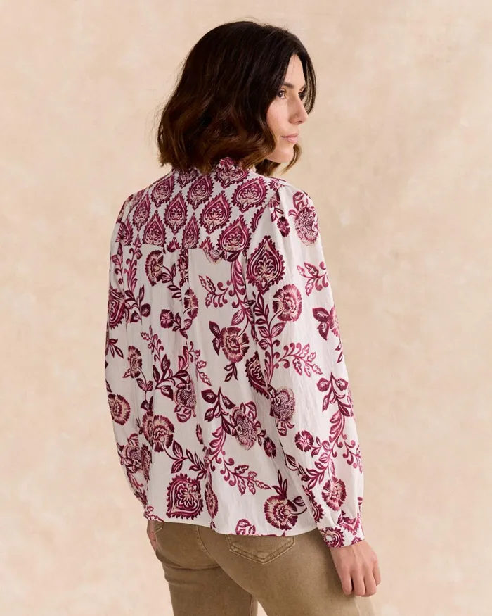 Polin Et Moi Roci Print Shirt Raw Women Blouses And Shirts Polin Et Moi Roci Print Shirt Raw Women Blouses And Shirts