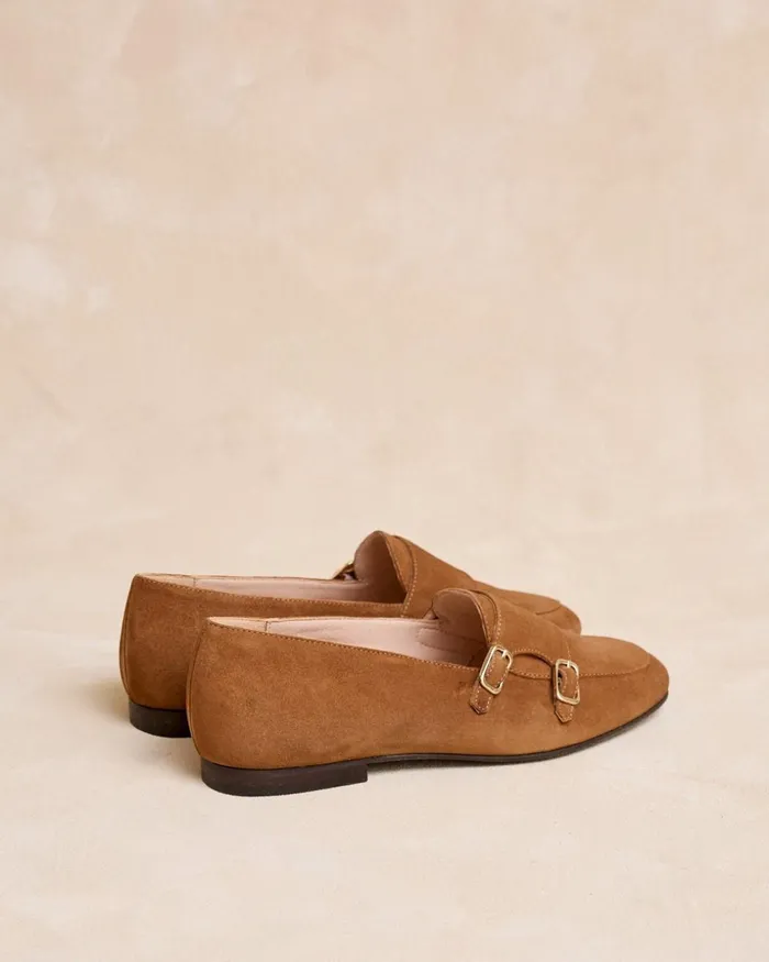 Polin Et Moi Toneria Buckle Moccasin Leather Women Moccasins Polin Et Moi Toneria Buckle Moccasin Leather Women Moccasins
