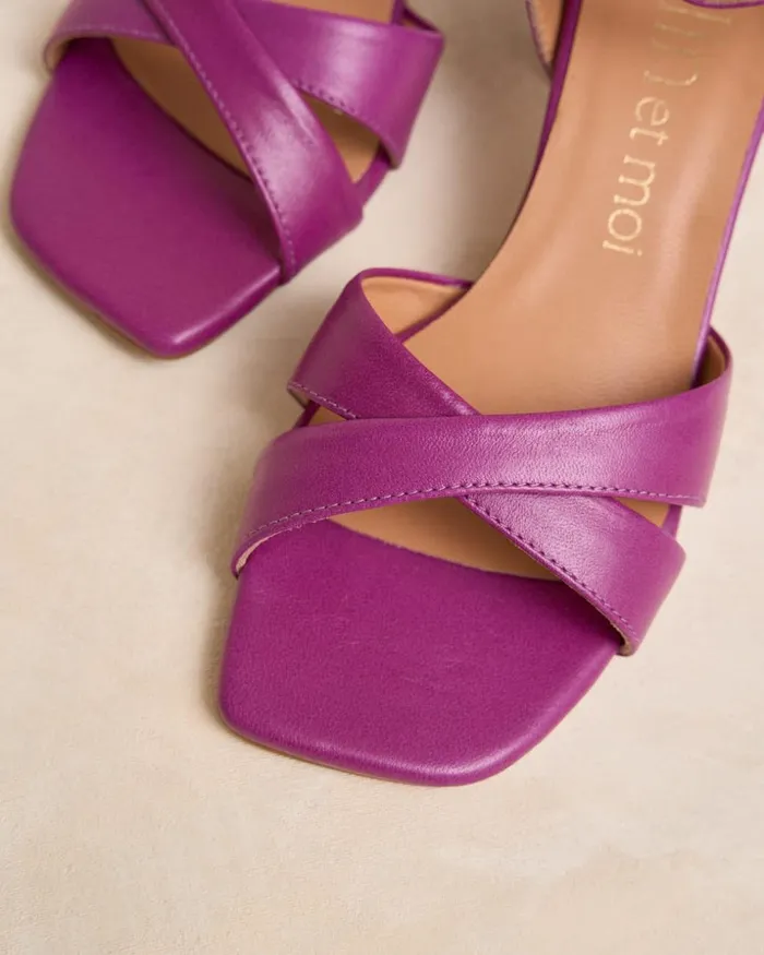 Polin Et Moi Vima Heel Sandal Bougainvillea Women Sandals Polin Et Moi Vima Heel Sandal Bougainvillea Women Sandals