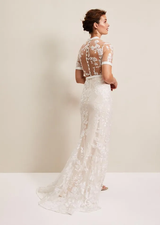 Poppy Embroidered Wedding Dress Pearl Women Phase Eight Dresses