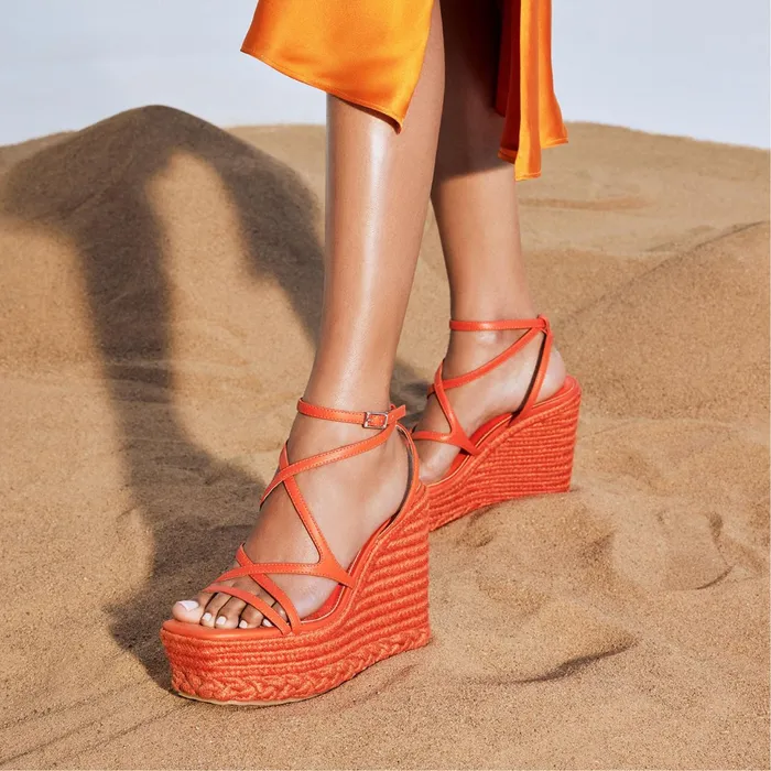Portofino Bright Orange Women ALDO Sandals
