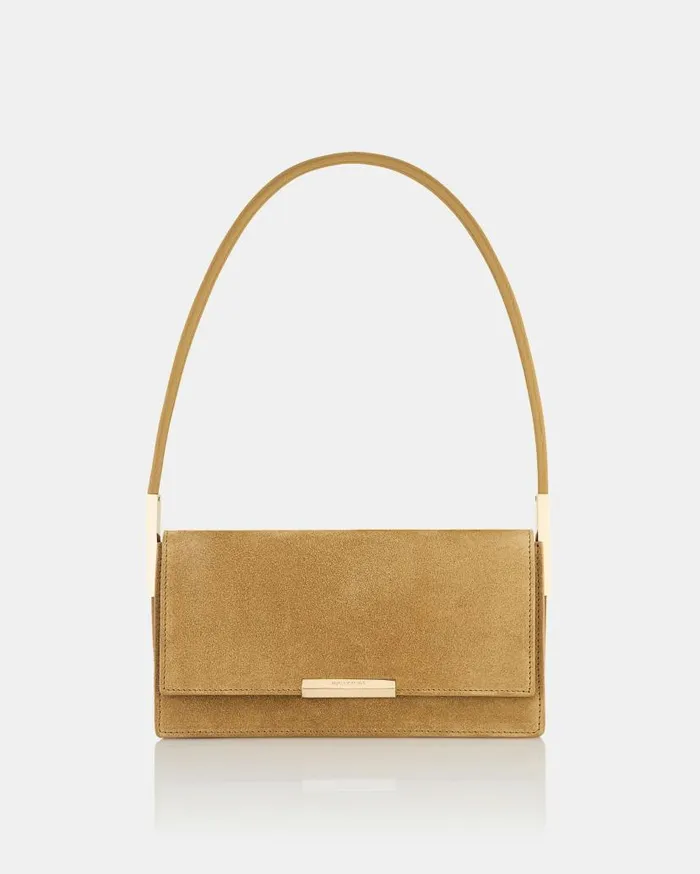 Purist Shoulder Bag Beige Women Aquazzura Shoulder Bags Purist Shoulder Bag Beige Women Aquazzura Shoulder Bags