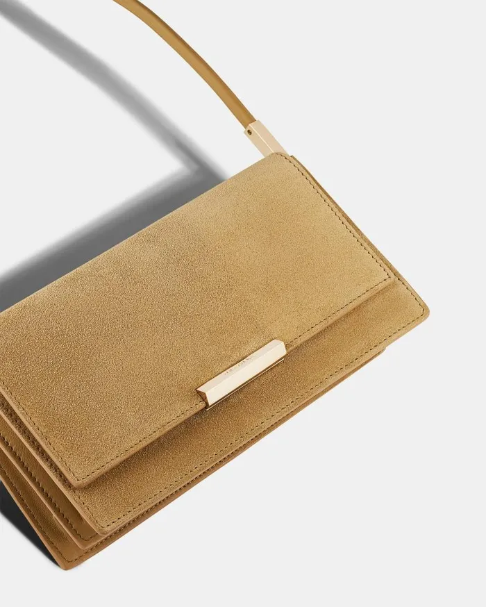 Purist Shoulder Bag Beige Women Aquazzura Shoulder Bags Purist Shoulder Bag Beige Women Aquazzura Shoulder Bags
