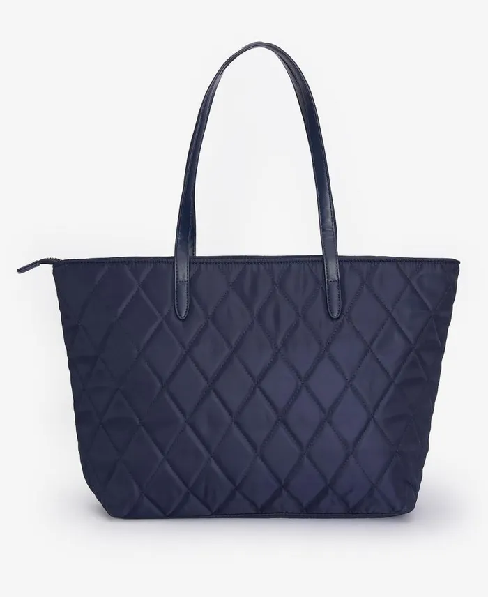 Quilted Tote Bag Classic Navy Women Barbour Bags and Luggage
