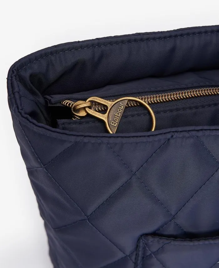 Quilted Tote Bag Classic Navy Women Barbour Bags and Luggage