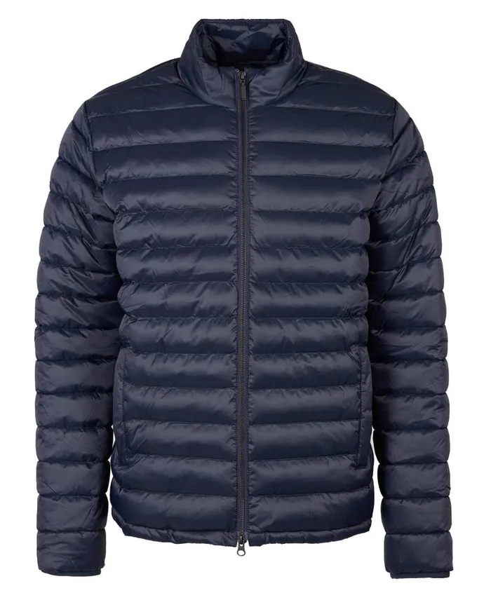 Racer Impeller Quilted Jacket Navy Men Barbour Quilted Jackets