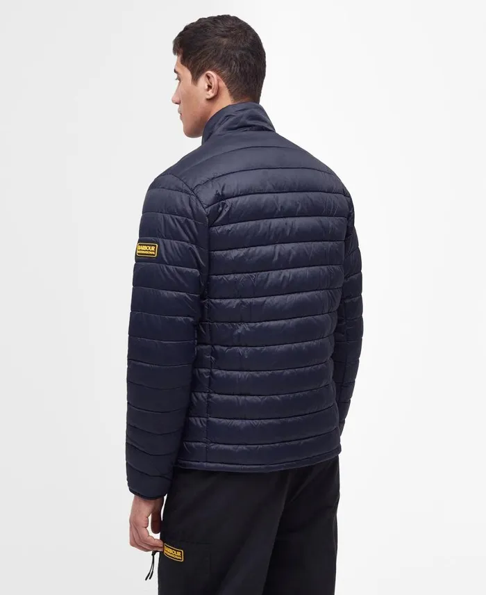 Racer Impeller Quilted Jacket Navy Men Barbour Quilted Jackets