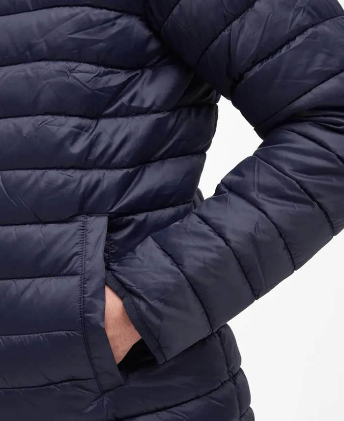 Racer Impeller Quilted Jacket Navy Men Barbour Quilted Jackets