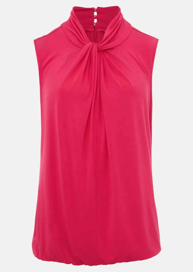 Reign Jersey Top Hot Pink Women Phase Eight Tops and TShirts