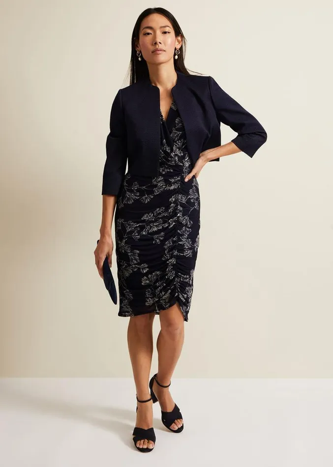 Remi Floral Mesh Dress Multicoloured Women Phase Eight Dresses