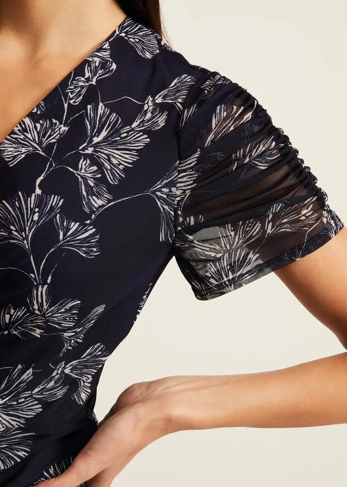 Remi Floral Mesh Dress Multicoloured Women Phase Eight Dresses
