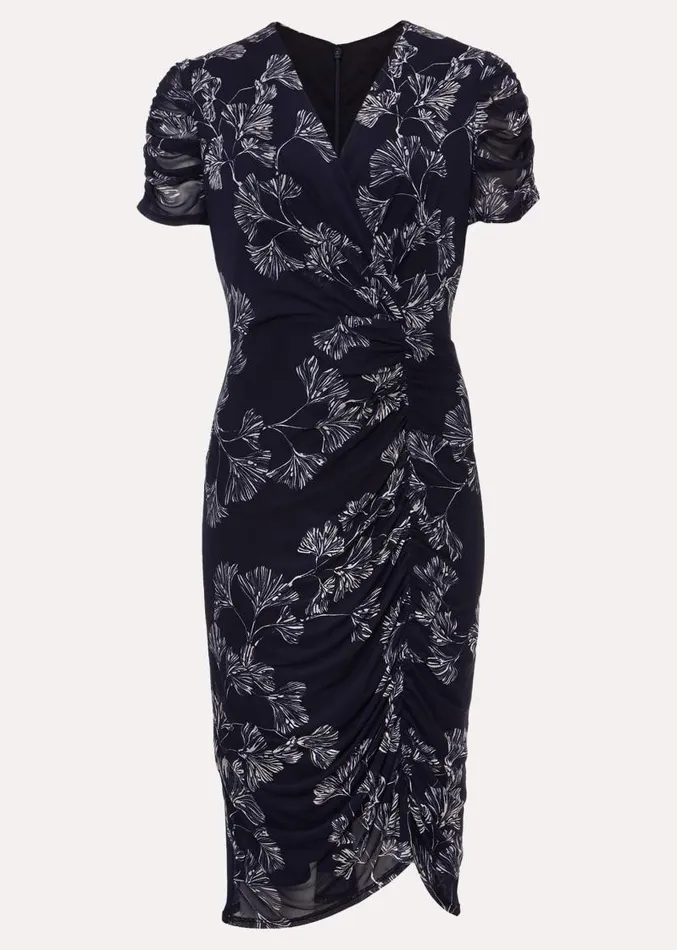 Remi Floral Mesh Dress Multicoloured Women Phase Eight Dresses