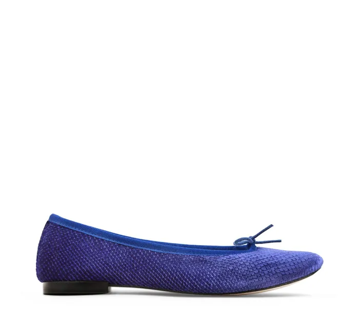 Repetto Womens Ballerinas High Cendrillon Ballerinas Gypsy Blue