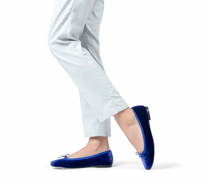 Repetto Womens Ballerinas High Cendrillon Ballerinas Gypsy Blue
