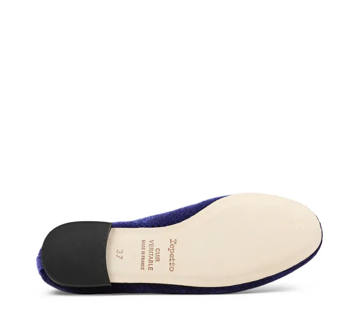 Repetto Womens Ballerinas High Cendrillon Ballerinas Gypsy Blue