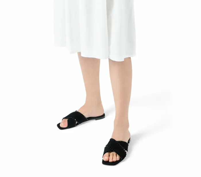 Repetto Womens Mules Poline Mules Black