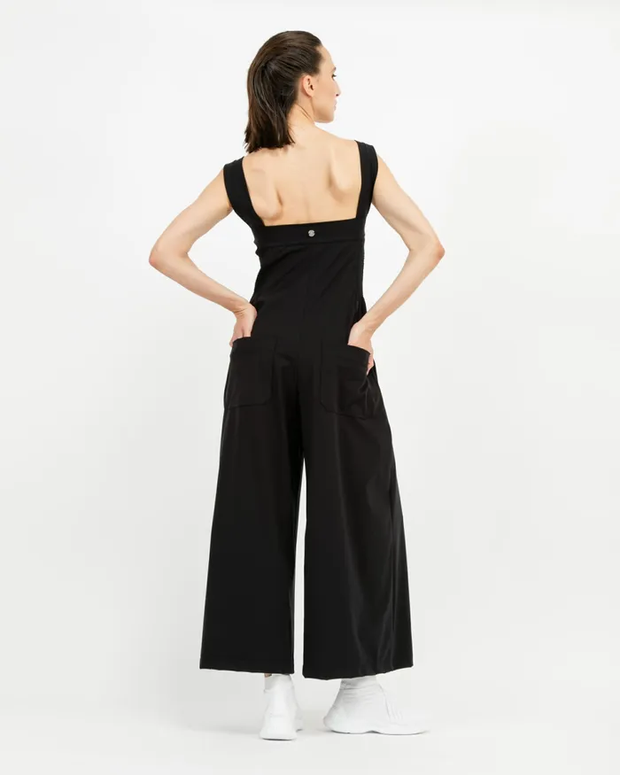 Repetto Womens Pants and Jumpsuits HighStretch Jumpsuit Black Cheap On Sale