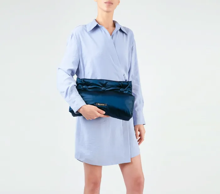 Repetto Womens Shoulder Bags Avec Moi Bag Navy Blue Popular