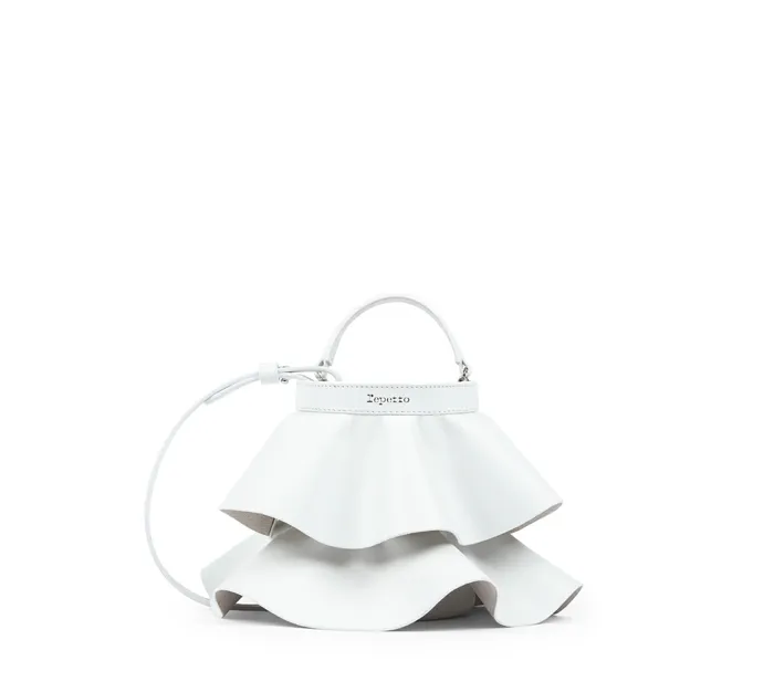Repetto Womens Shoulder Bags Mini Envole Bag White Near Me