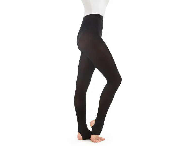 Repetto Womens Tights and Leggings Stirrup Dance Tights Black