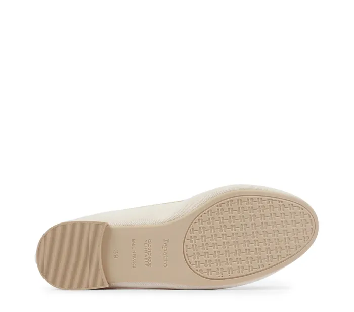Repetto Womens Wedding Shoes High Lili Ballerinas Vegan Beige Lin Gift 4 You