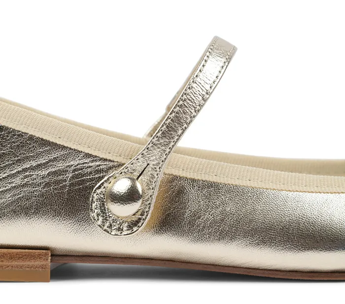Repetto Womens Wedding Shoes Lio Mary Janes Light Gold For Sale