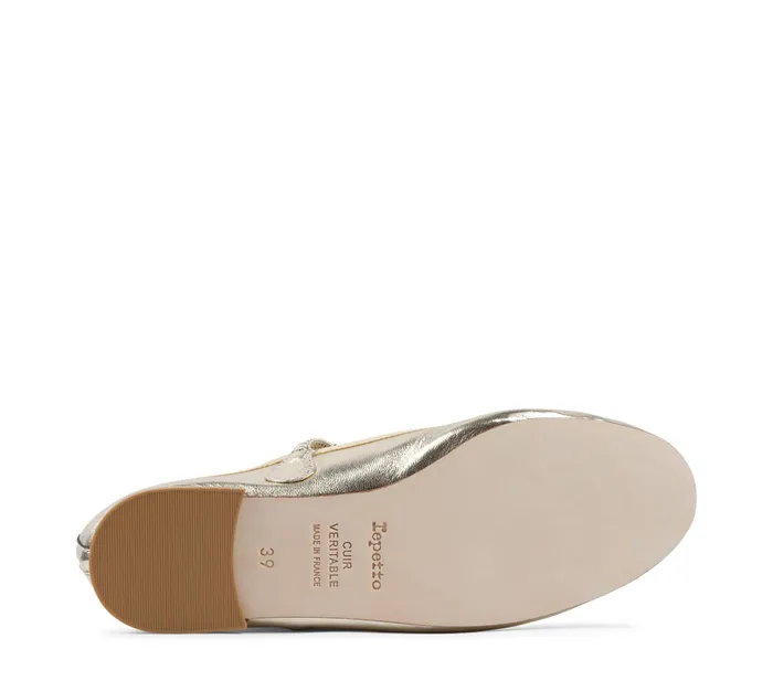 Repetto Womens Wedding Shoes Lio Mary Janes Light Gold For Sale