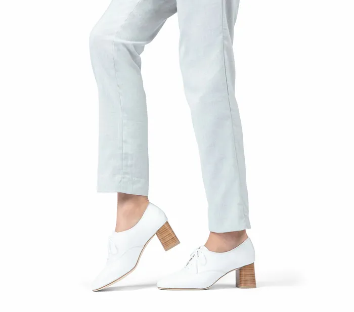 Repetto Womens Wedding Shoes Rudy Oxford Shoes White Popular