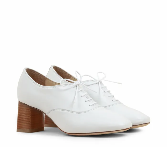 Repetto Womens Wedding Shoes Rudy Oxford Shoes White Popular