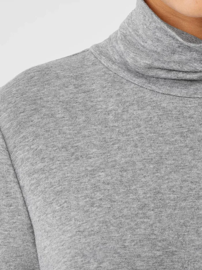 Ribbed Pima Cotton Blend Top Moon Women Eileen Fisher Tops and Tees