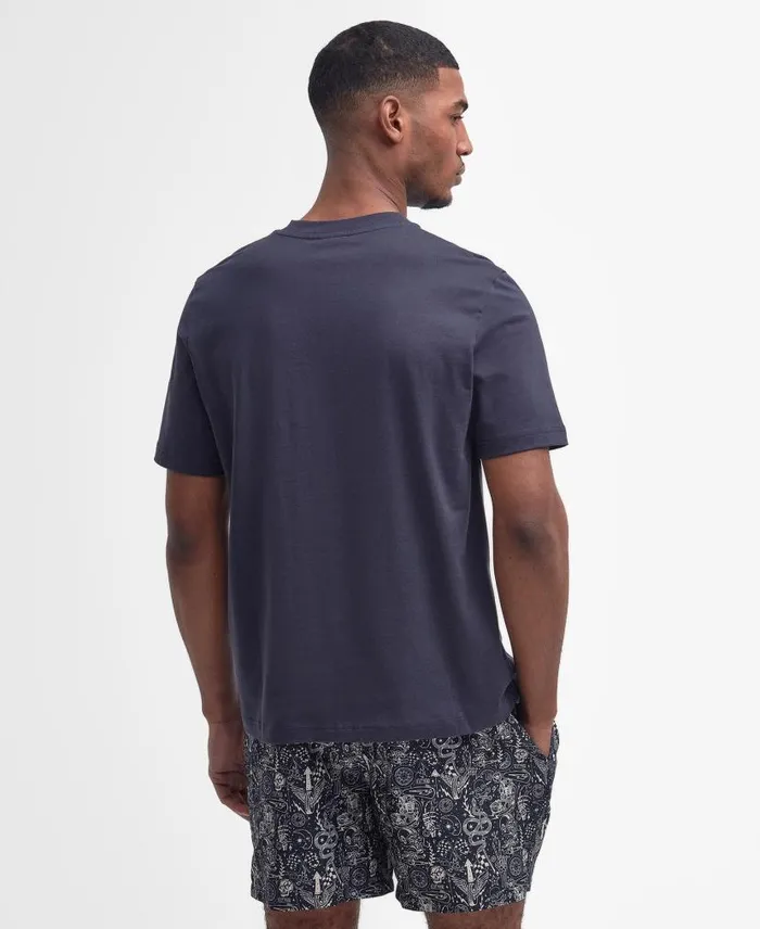 Ridley Graphic TShirt Bright White Men Barbour TShirts