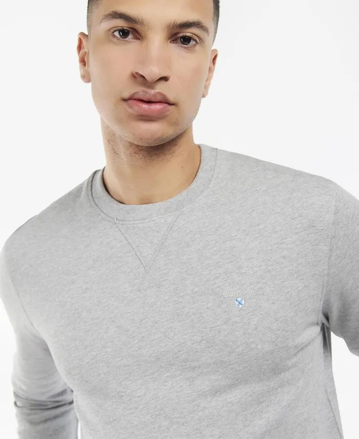 Ridsdale Sweatshirt Black Men Barbour Hoodies and Sweatshirts