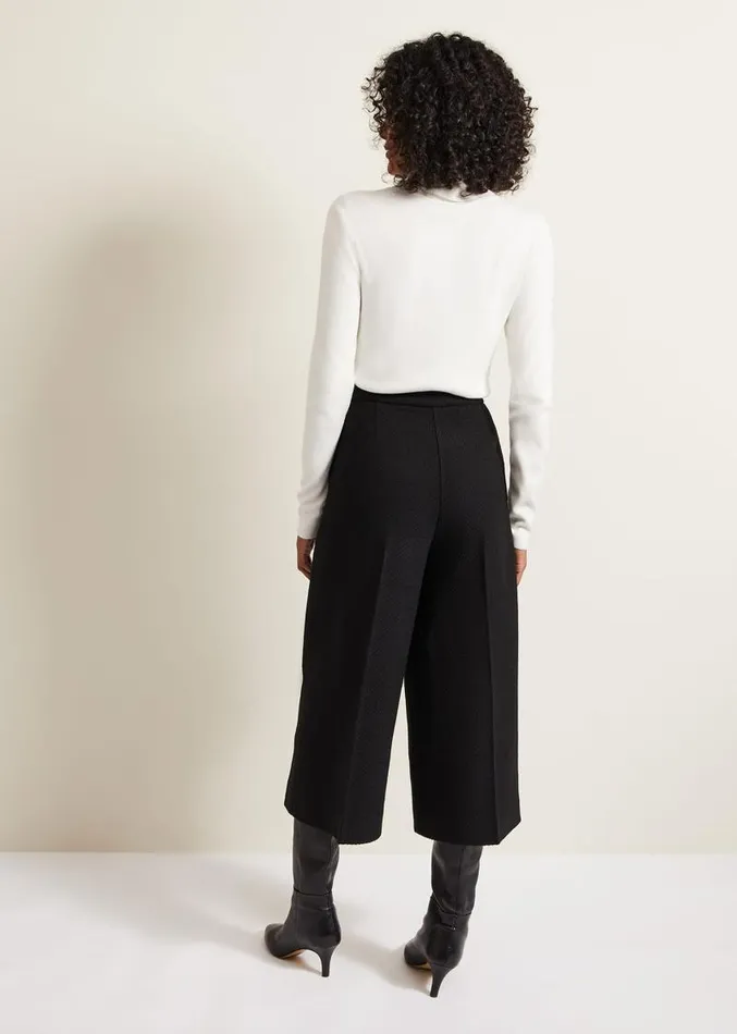 Ripley Boucle Culotte Black Women Phase Eight Trousers