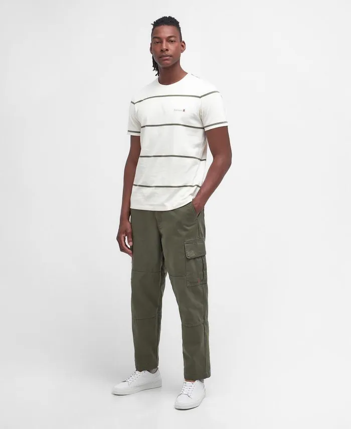 Robhill Cargo Trousers Dusty Olive Men Barbour Trousers and Shorts